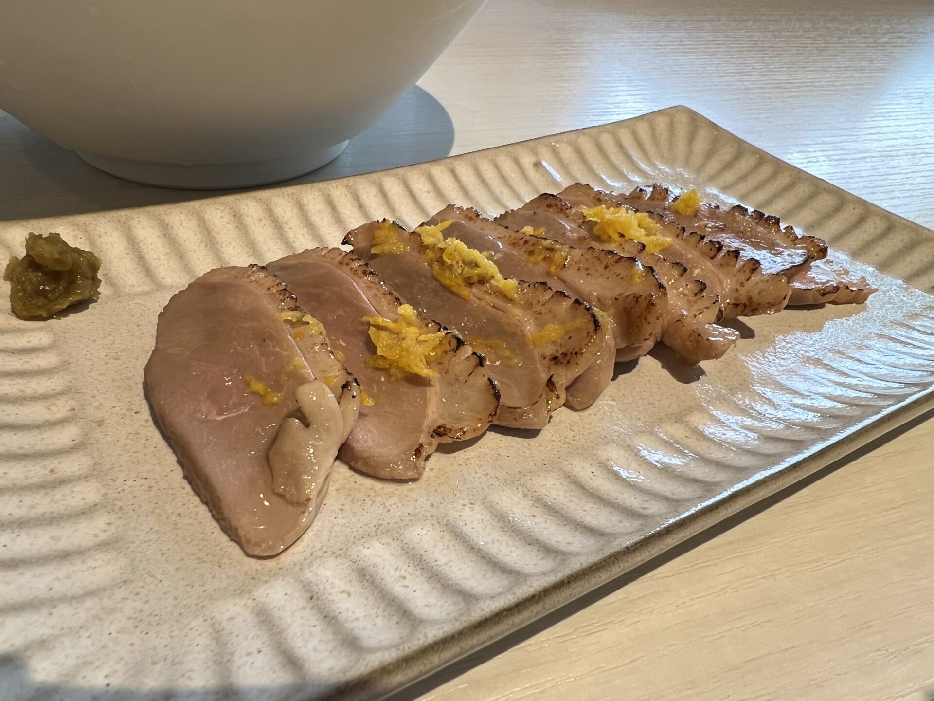 淡麗拉麺 己巳 柚子香る 炙り鴨つけ麺（醤油）2