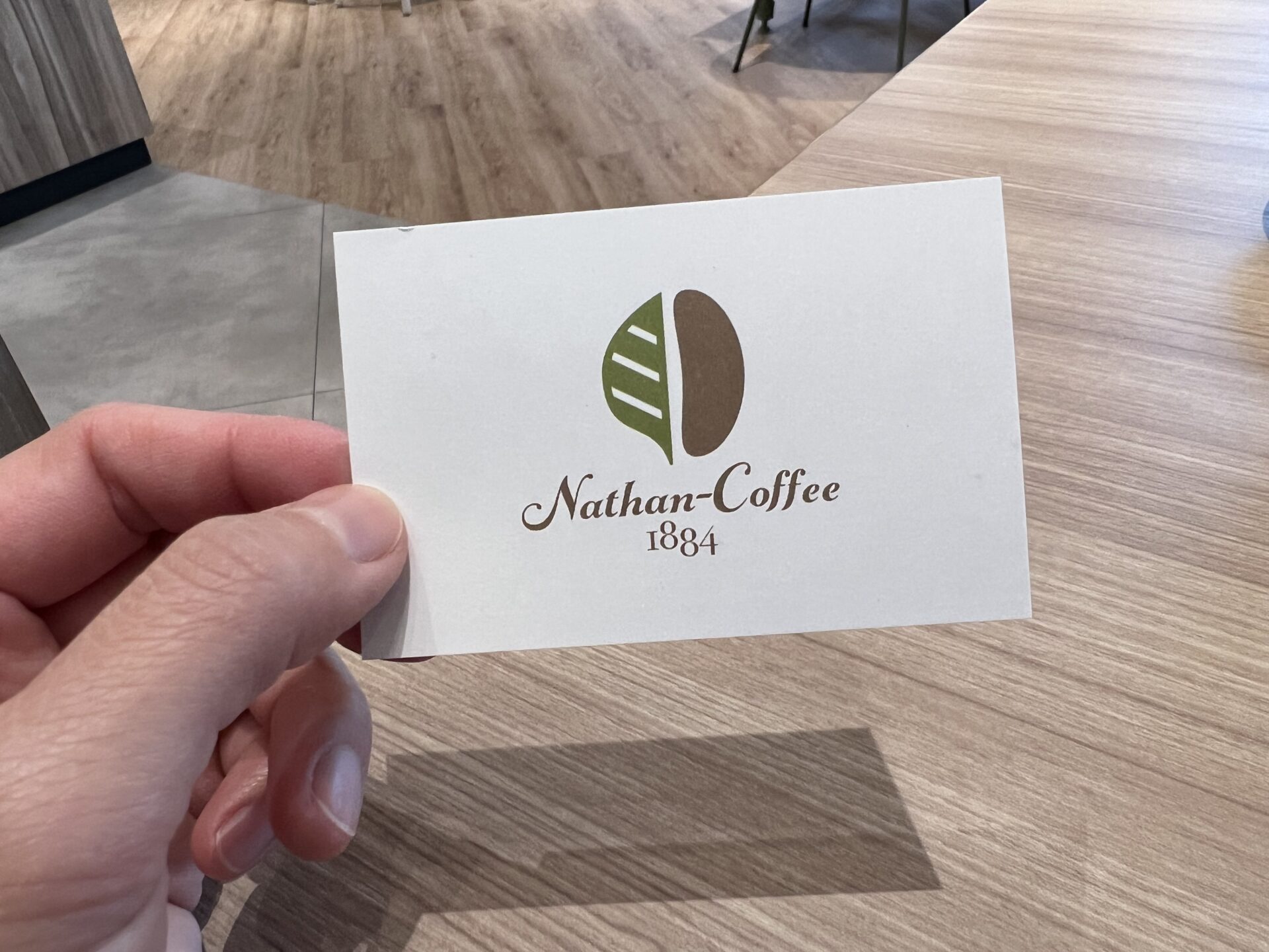 Nathan-coffe1884 ポイントカード