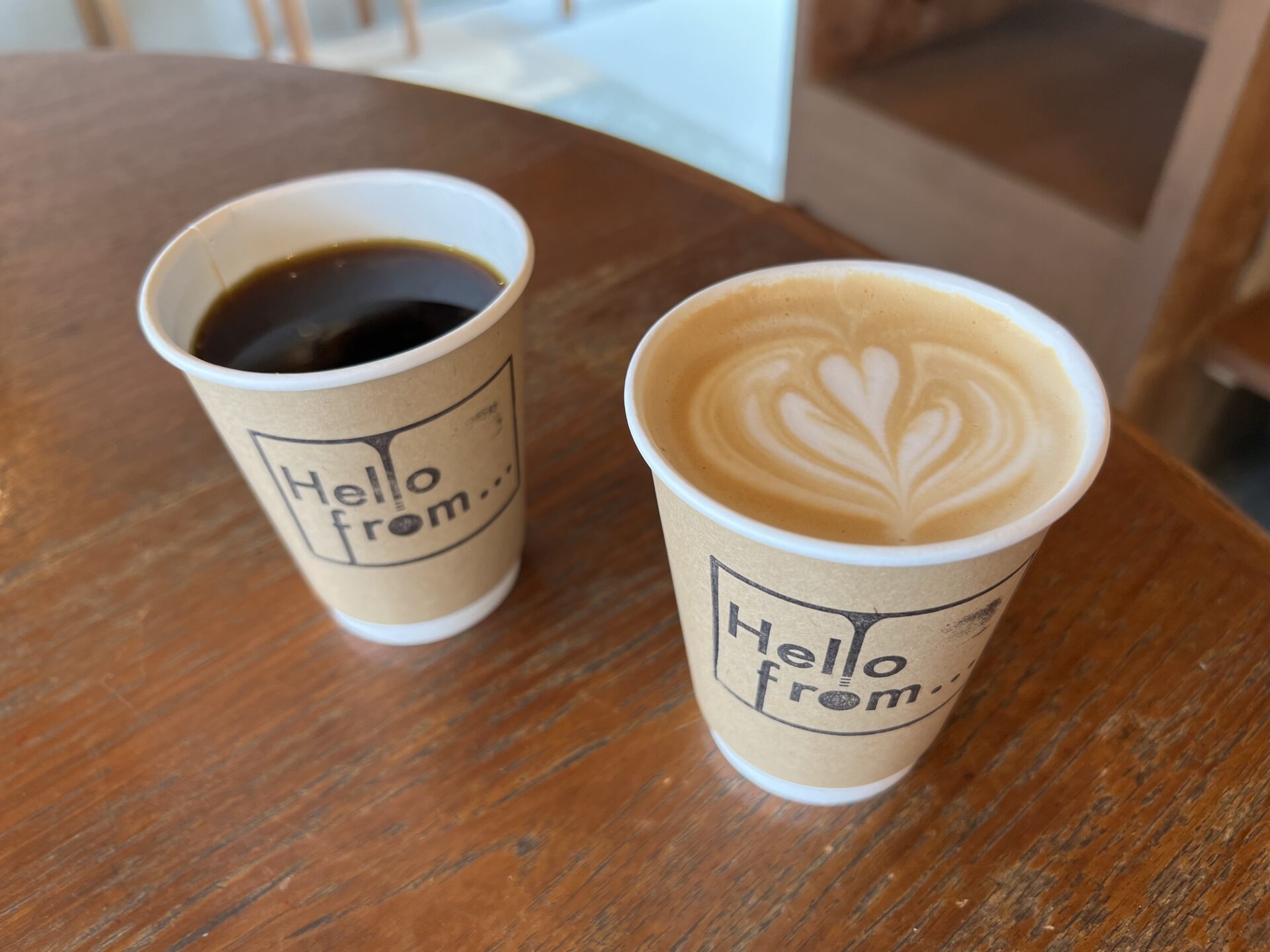 Hello from Coffee ドリンク