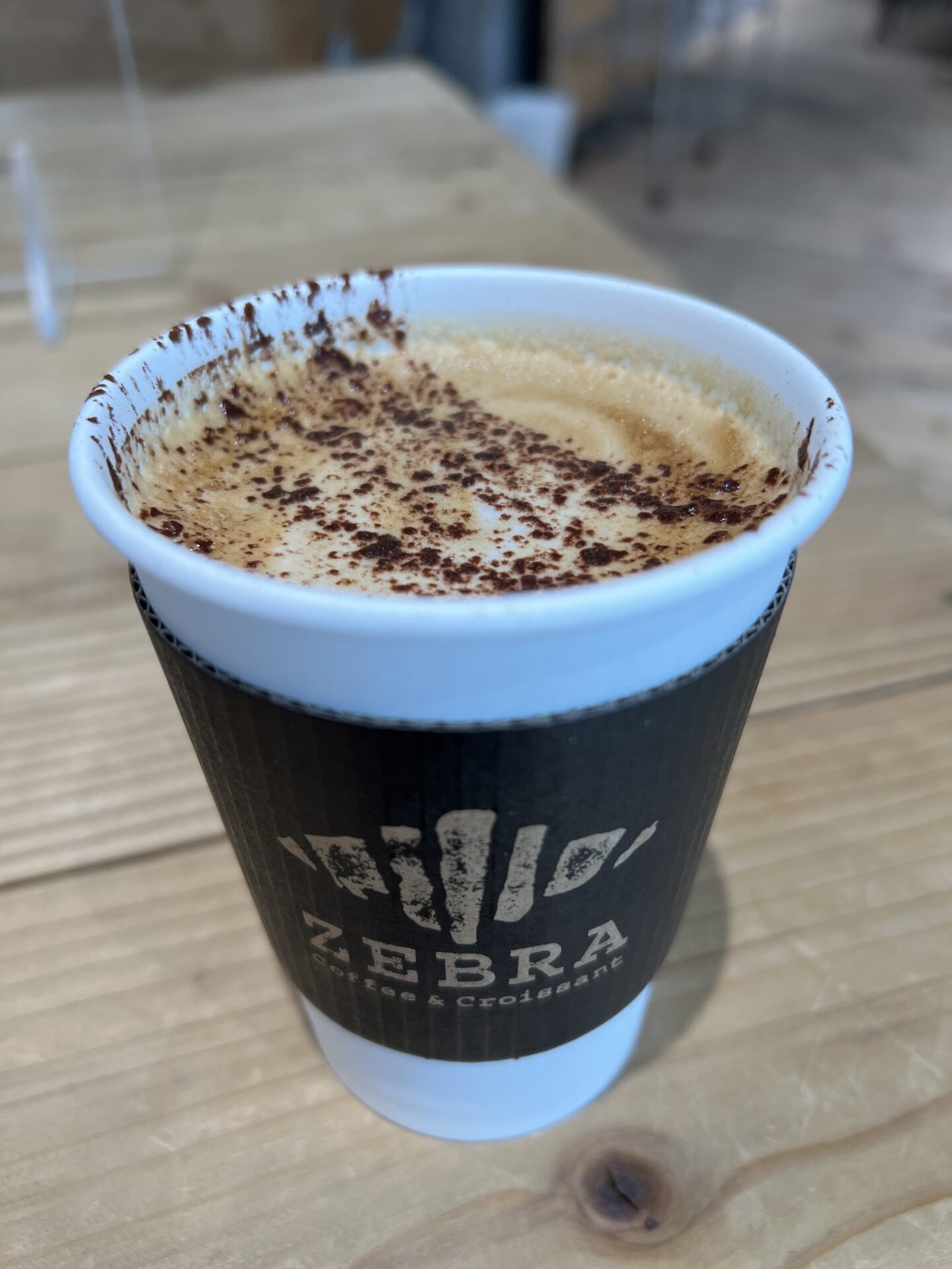 ZEBRA Coffee&Croissant Yokohama カプチーノ(T)