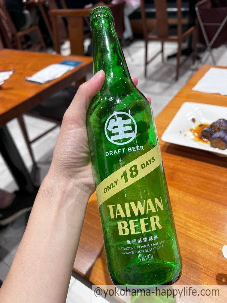 鼎泰豐（三越店）台湾ビール