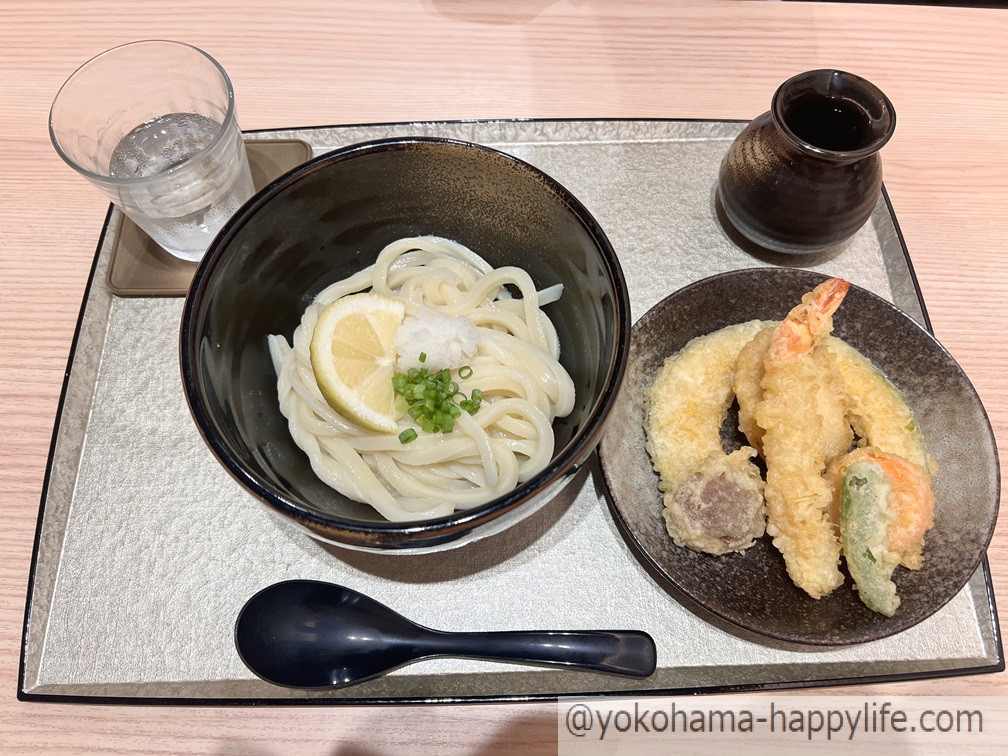 讃岐手打うどん 麗 天盛りぶっかけうどん